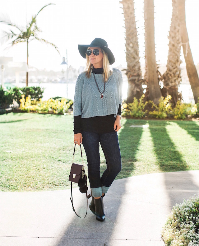 Fashion blogger Nikki Prendergast of My Style Diaries styles cabi's Penny Lane Lovely sweater.