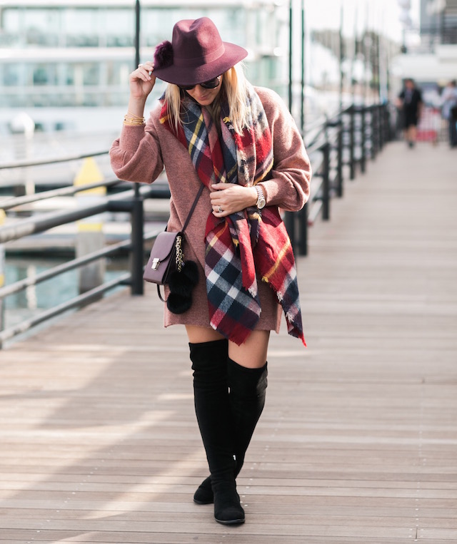 The best place to find fall's plaid blanket scarves for under $15