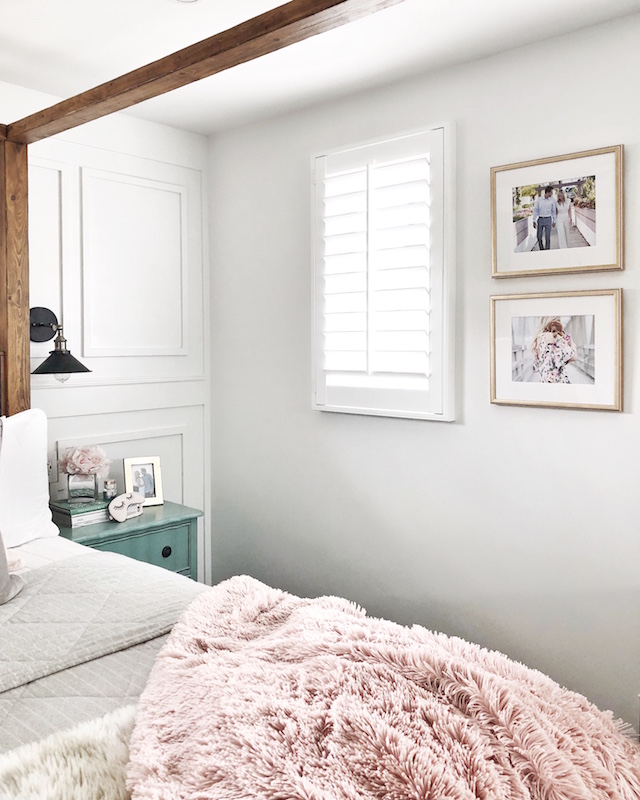 All white master bedroom | My Style Diaries blogger Nikki Prendergast