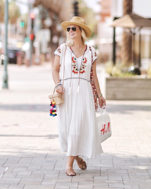 Free People midi dress in Palm Springs | My Style Diaries blogger Nikki Prendergast
