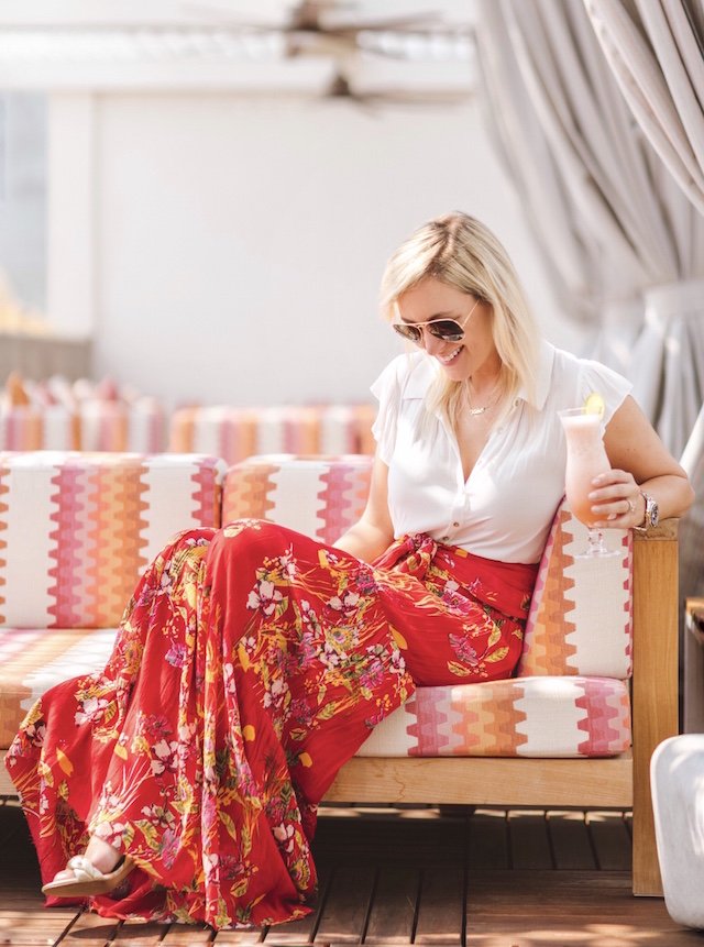 Best wide leg pants for summer | My Style Diaries blogger Nikki Prendergast at the Rowan Palm Springs