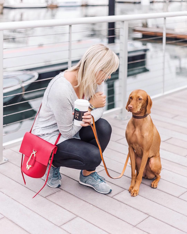 Shopbop Fall Stock Up Sale | My Style Diaries blogger Nikki Prendergast and Louise the Vizsla