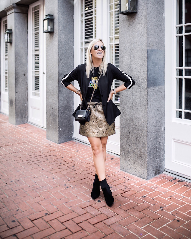 Zadig & Voltaire X Aqua skirt | My Style Diaries blogger Nikki Prendergast
