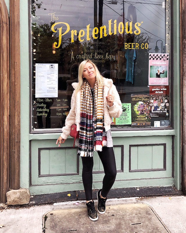 Pretentious Beer Co. in Knoxville, Tennessee | My Style Diaries blogger Nikki Prendergast