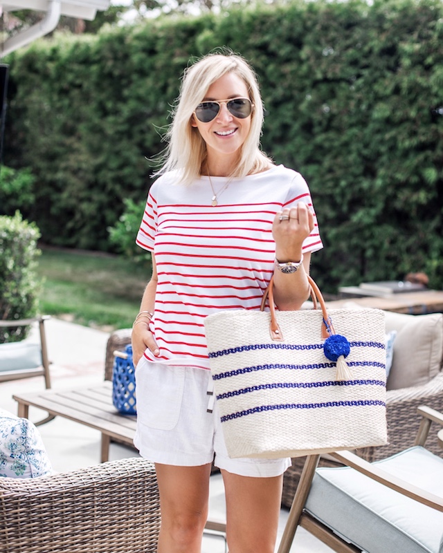 Straw Bag Season + Two Summer Looks from Walmart - My Style Diaries